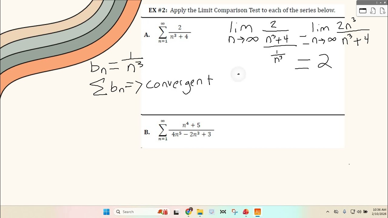 Limit Comparison Test