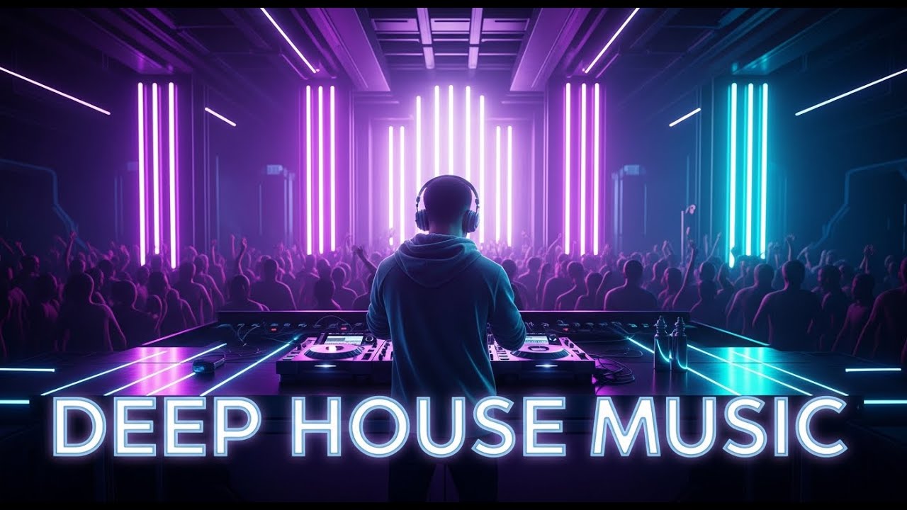 Deep House Night Energy ⚡ Deep Bass Beats for Party Nights and Dance Groove