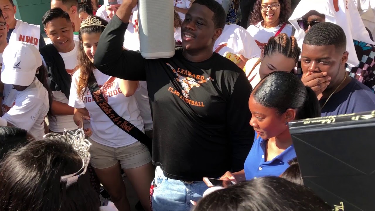 LENNARD HS C/O 2018 SENIOR WALKOUT