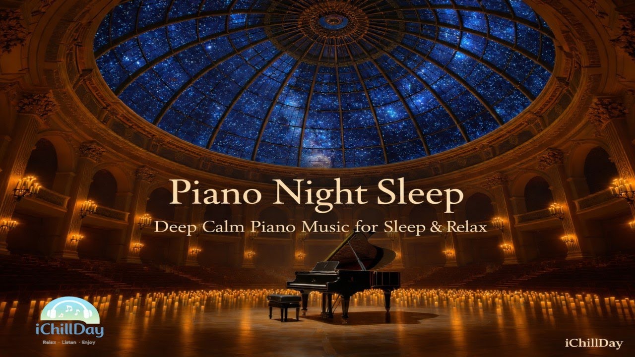 Piano Night Sleep 🌙 Deep Calm Piano Music for Sleep & Relax