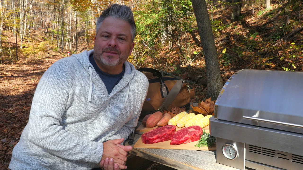 Coyote Portable Gas Grill with Chef Jonathan Collins