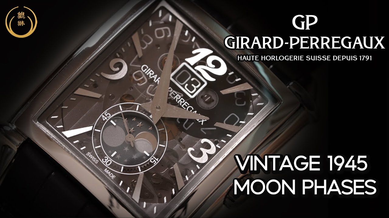 GIRARD PERREGAUX  EP.2  VINTAGE 1945 XXL LARGE DATE AND MOON PHASES   | Pixiu Review