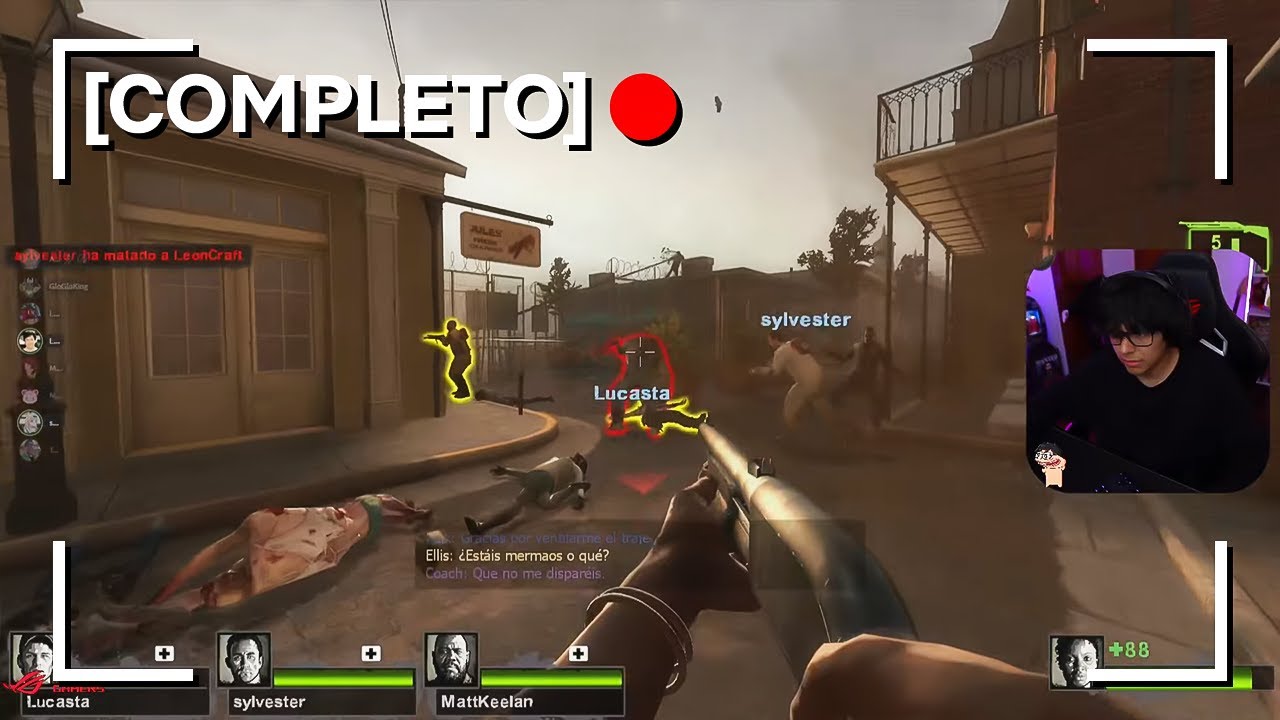 DAARICK juega L4D2 con STREAMERS 🔴[COMPLETO]