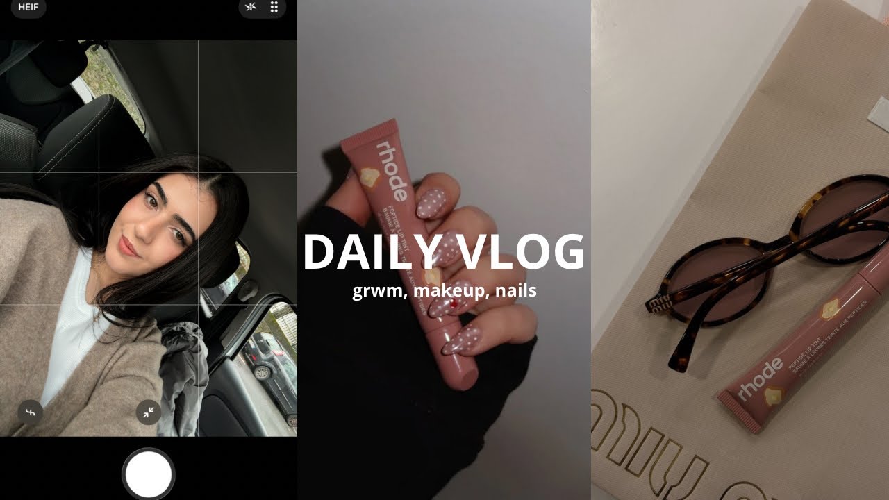 DAILY VLOG: it’s nails day 