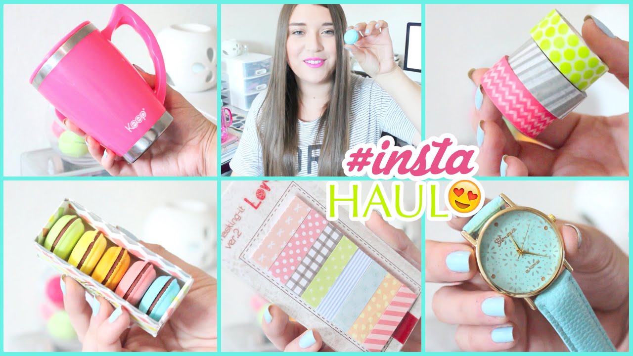 #INSTAHAUL ! ♥ papelería, jarros, accesorios y más!