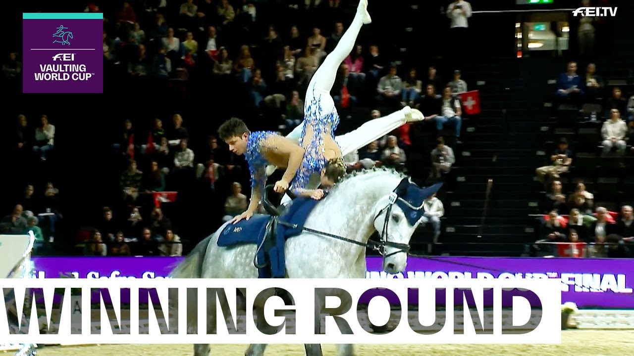 The Italian’s Impress! 🇮🇹 Pas-De-Deux Freestyle Test | FEI Vaulting World Cup™ Final 2025