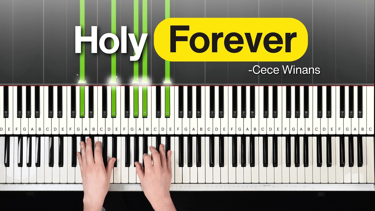 Holy Forever (Piano Playthrough for Worship) | Cece Winans