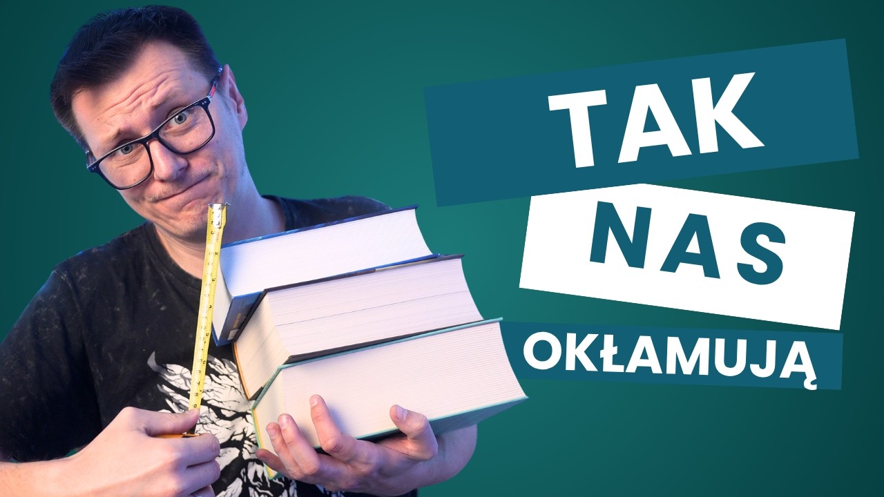Najgrubsza książka to niekoniecznie najwięcej stron... Czyli prawda o GRUBOŚCI książek