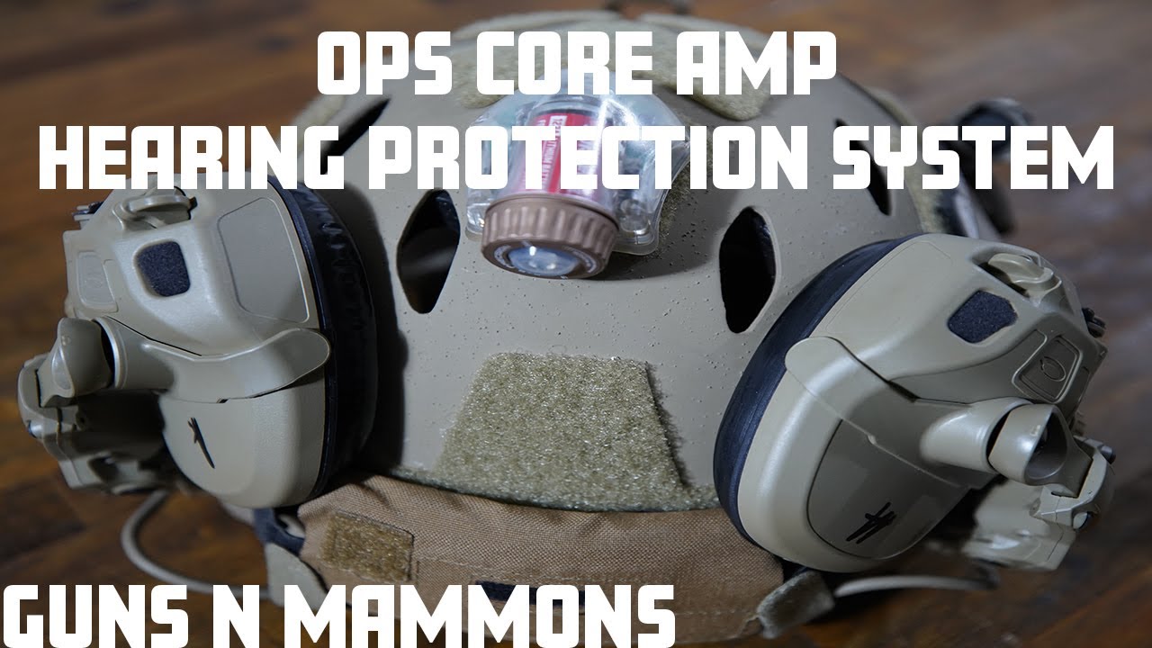 Ops Core AMP Communication Headset - The Ultimate Hearing Protection and Communication System
