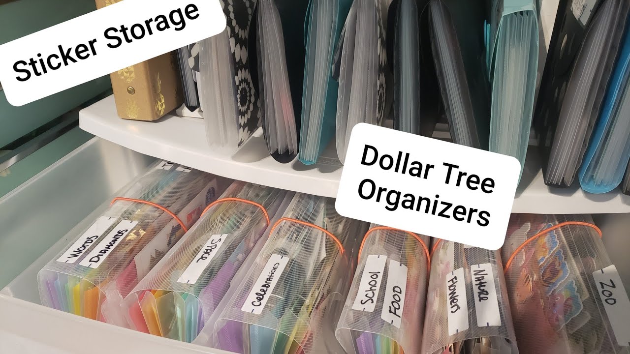 Sticker Storage Solution