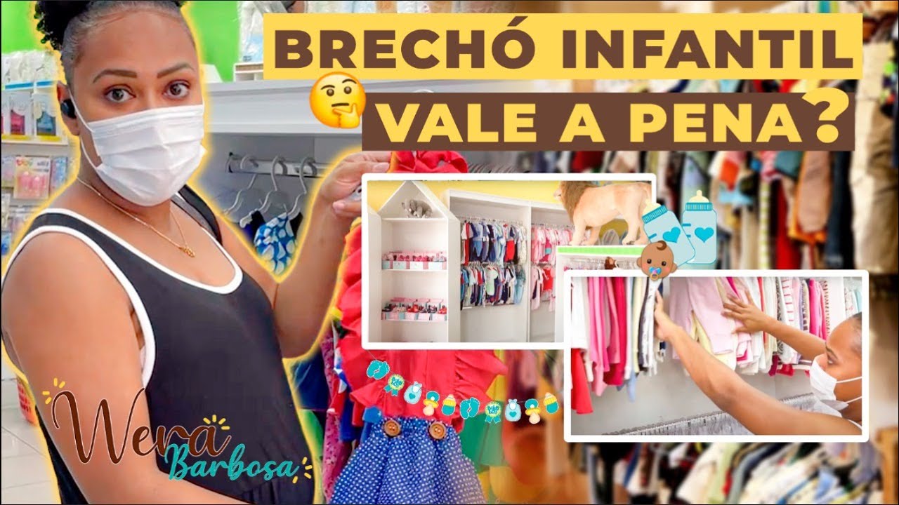✅Fui a um brechó de roupas de bebê pela primeira vez | é barato mesmo?| Vale a pena? | Wera Barbosa
