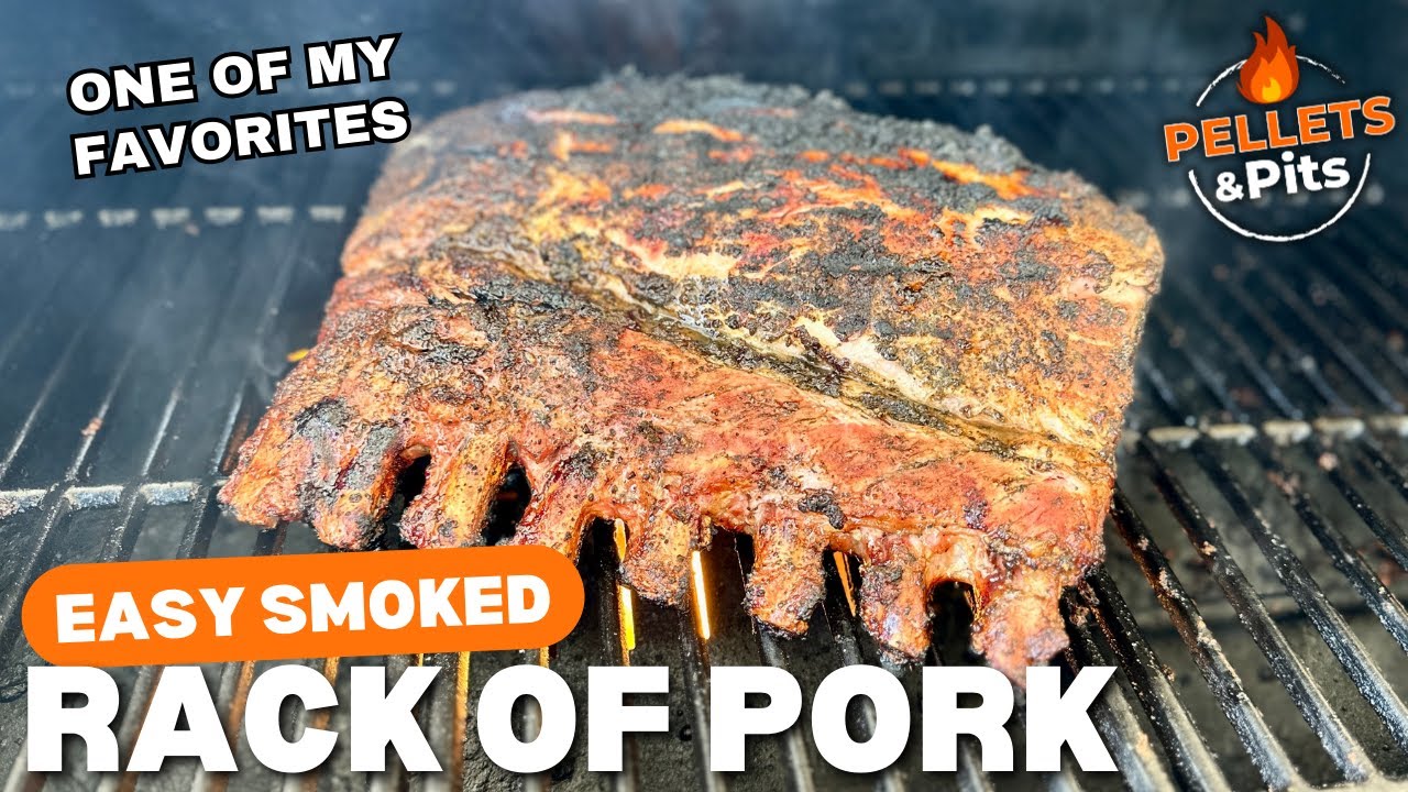 Smoked Rack of Pork -- One of my favorite cuts