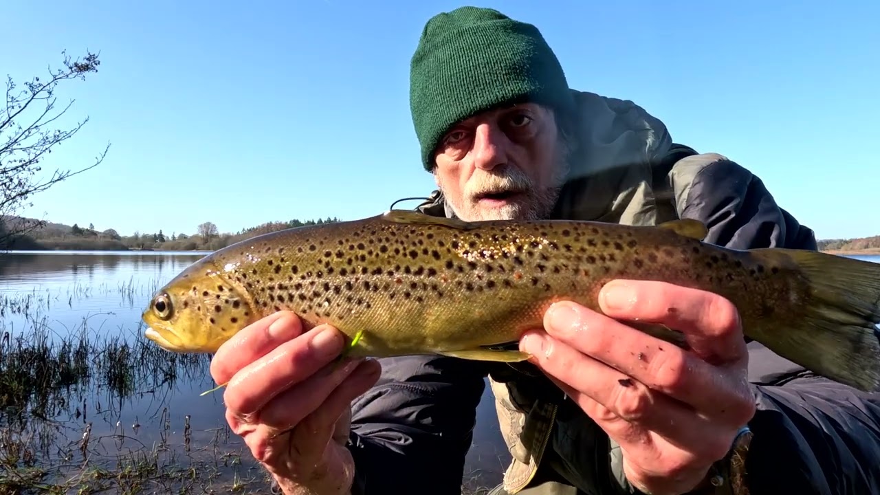 light spinning for perch, pike and trout with handhome made lures in Ireland