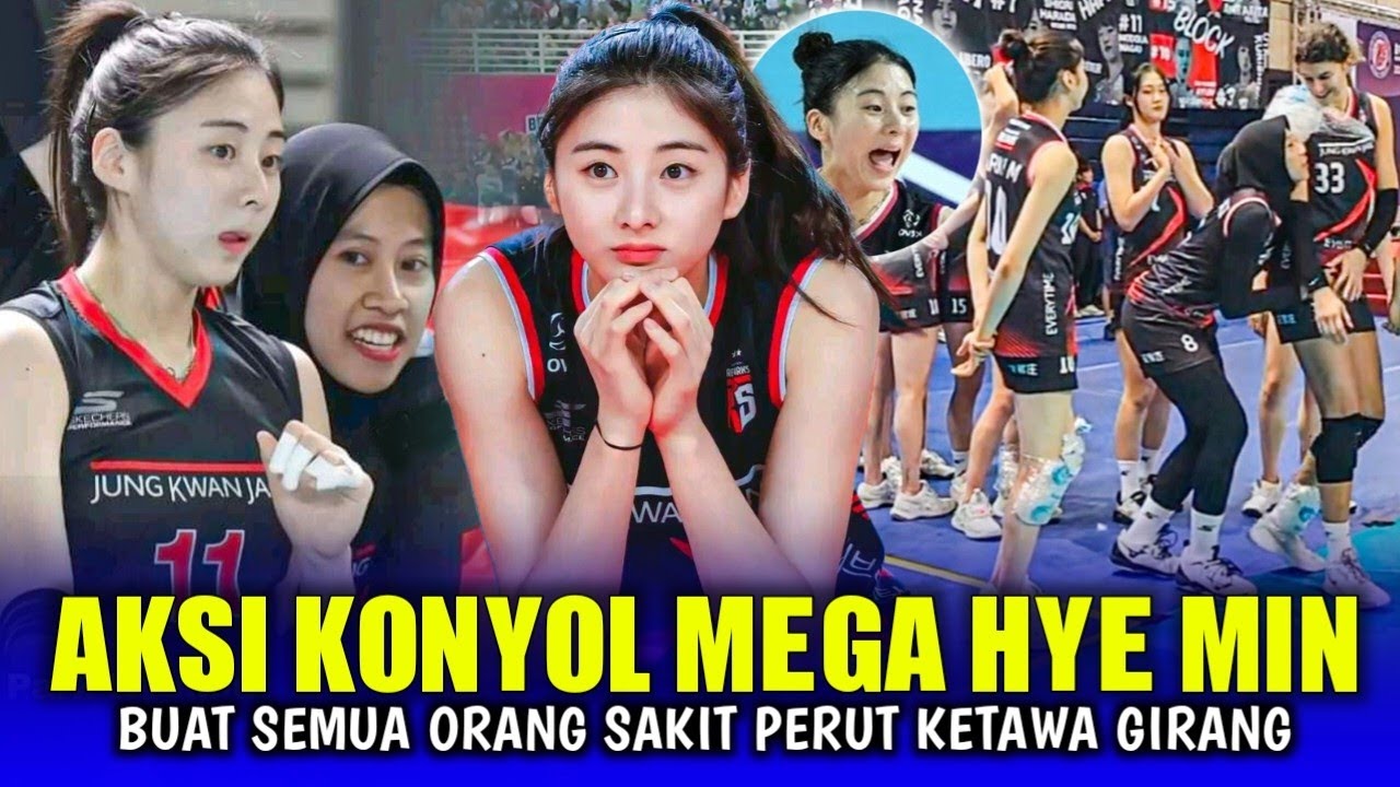 Mega Buat Hye min Ngakak Usai Bikin Pecah Suasana Keseruan Red Sparks Makin Kompak Aja Nih