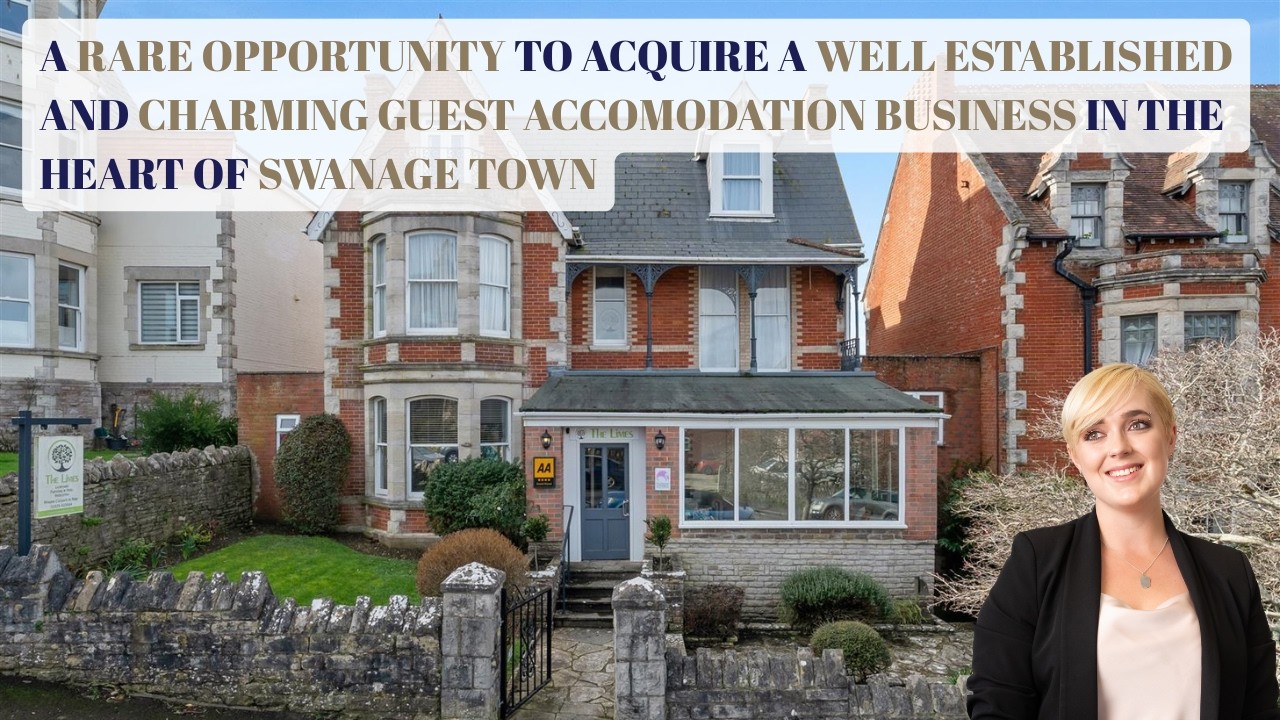 A RARE OPPORTUNITY TO ACQUIRE A WELL ESTBALISHED GUEST ACCOMODATION IN SWANAGE