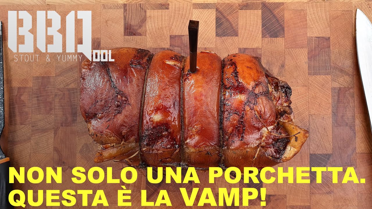 Questa non è porchetta al barbecue... è una VAMP! E c'è anche la denver steak di wagyu!