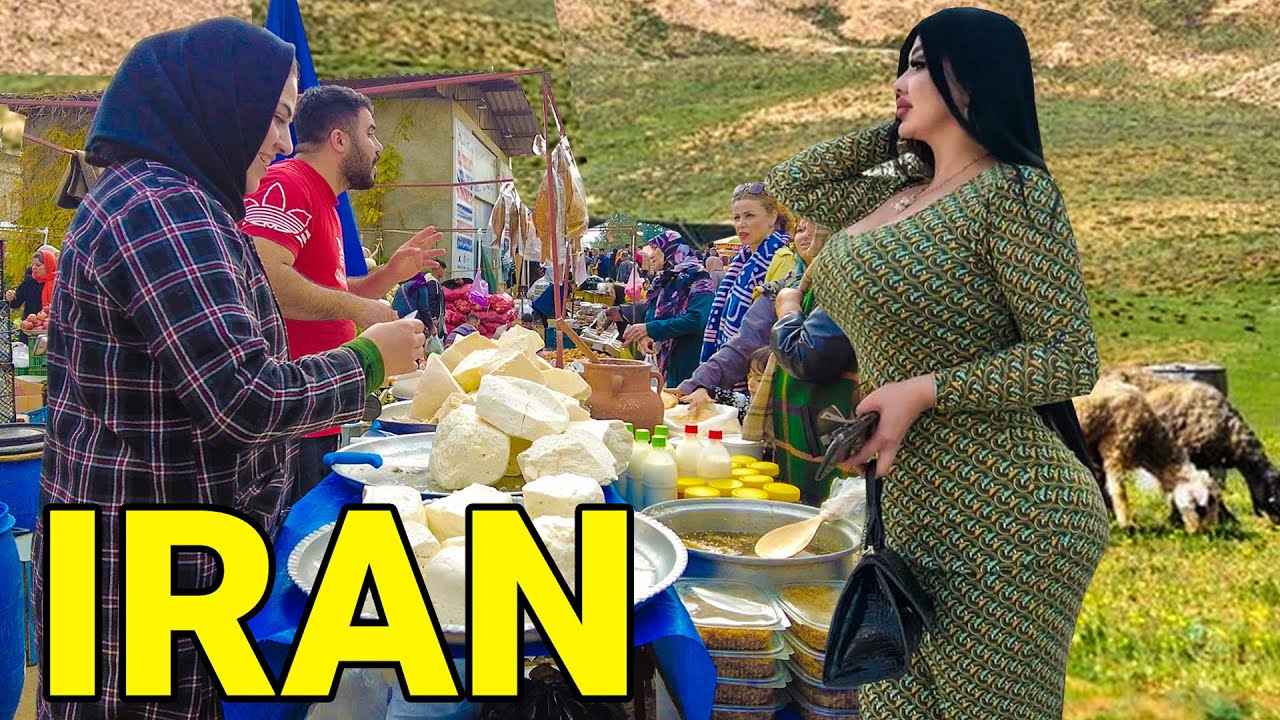 Из ТЕГЕРАНА в маленькую деревню ИРАН! 🇮🇷 Как на самом деле выглядят маленькие иранские деревни?!