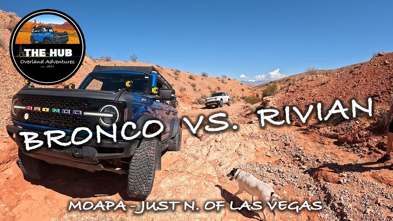 Moapa Ride About Trail - Bronco vs. Rivian