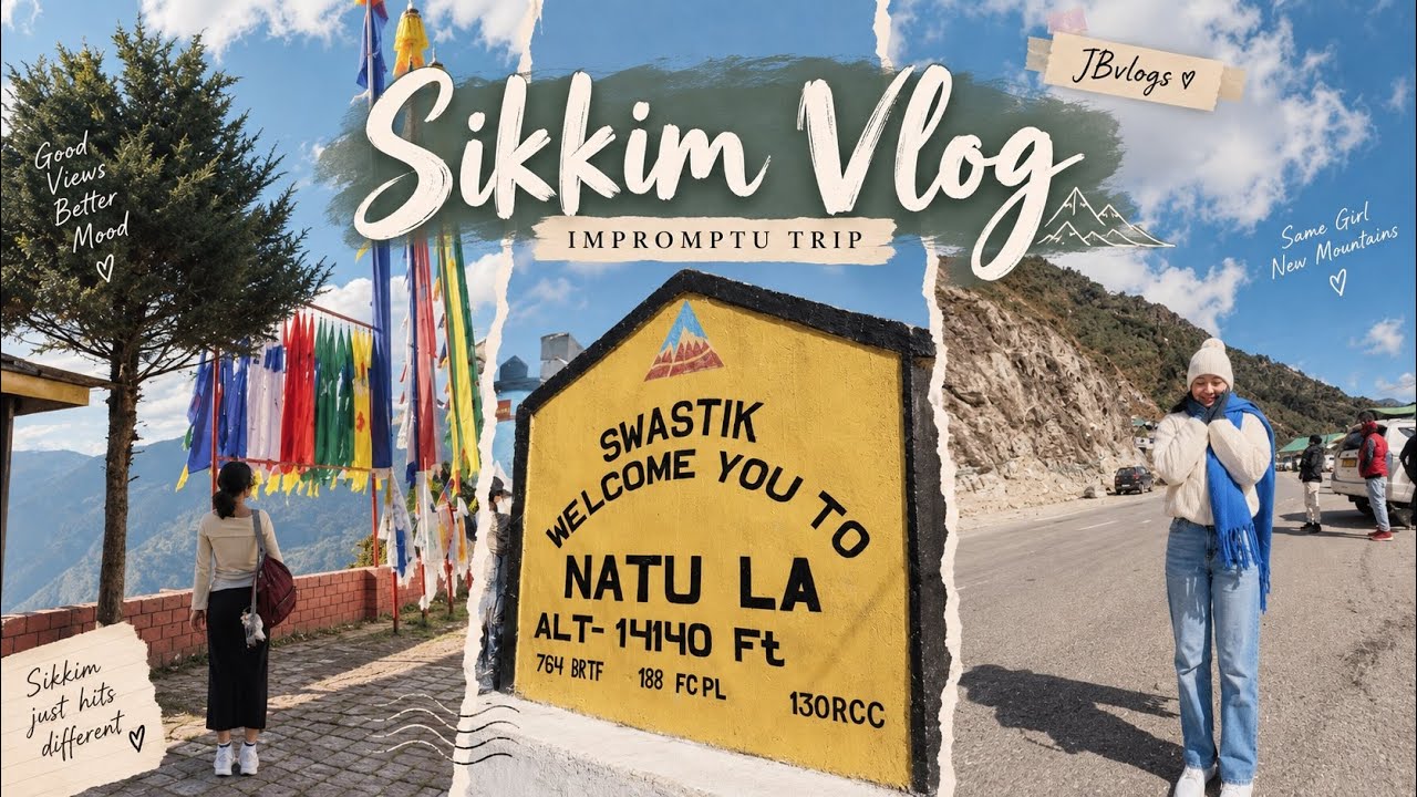 Я побывал в Сиккиме / Видеоблог о Сиккиме 🌷⛰️ / Перевал Натхула / Озеро Цомго / Улица MG Marg 🛍️