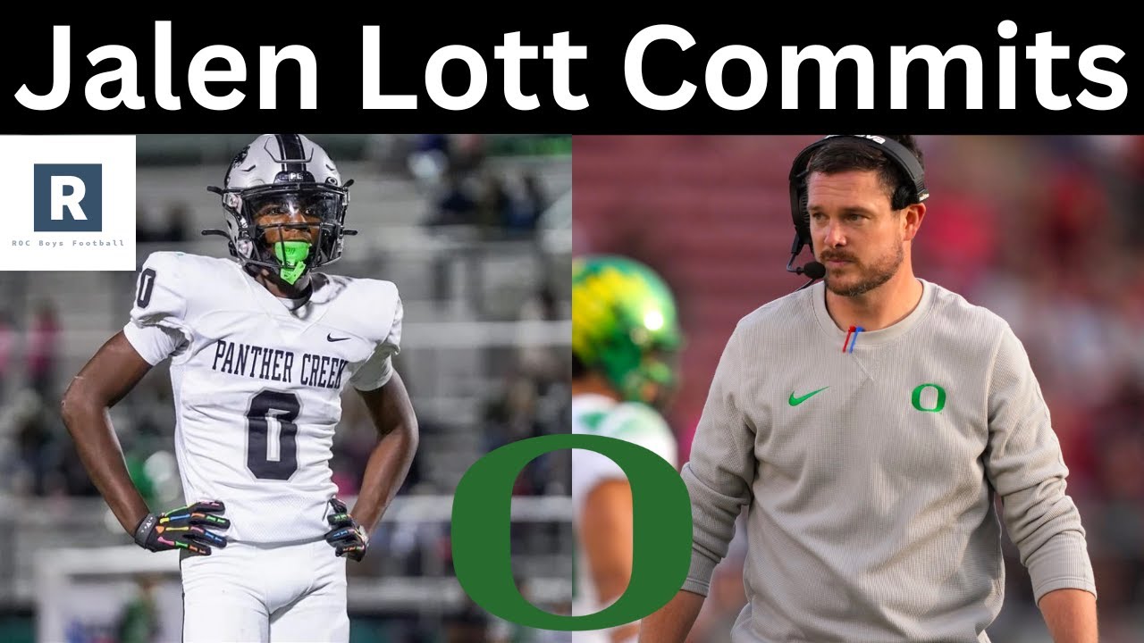 Jalen Lott Commits To Oregon | Who Is Next? | Oregon Ducks Football Recruiting News