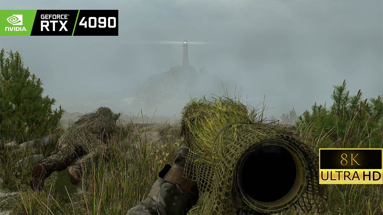 [8K60FPS] GHILLIE SUIT - RECON BY FIRE - COD MW2 CAMPAIGN MISSION 09 - RTX 4090 Gameplay