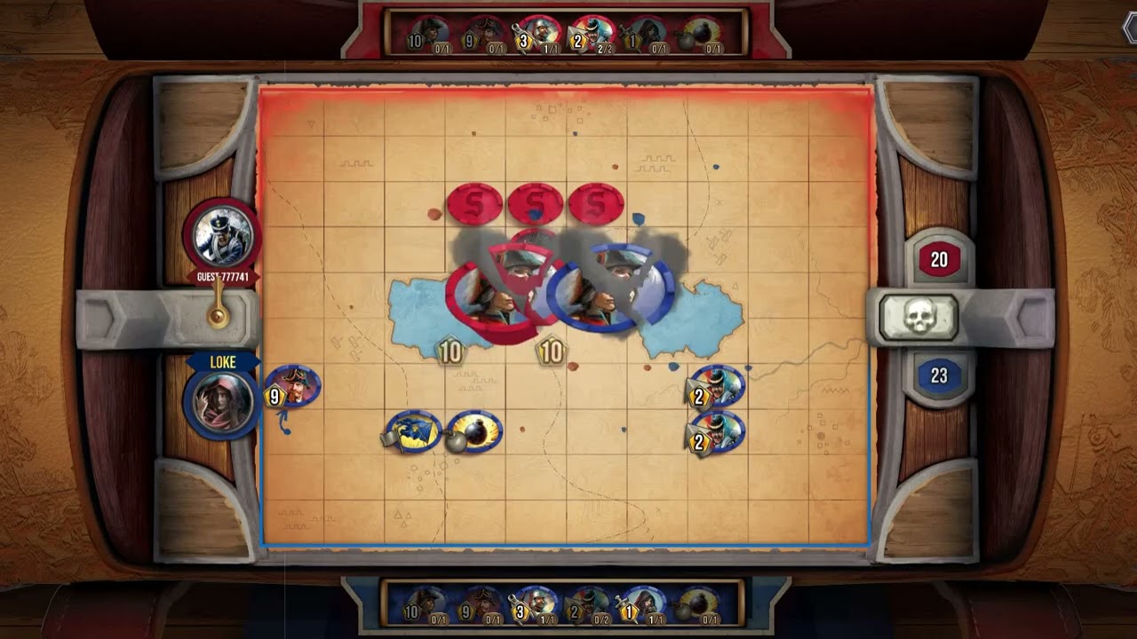 Stratego Barrage - Close Game