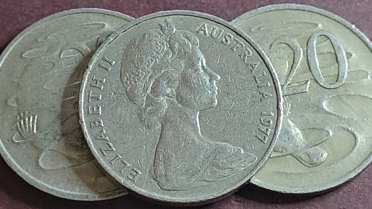 Australia 1977 20 Cent Coin