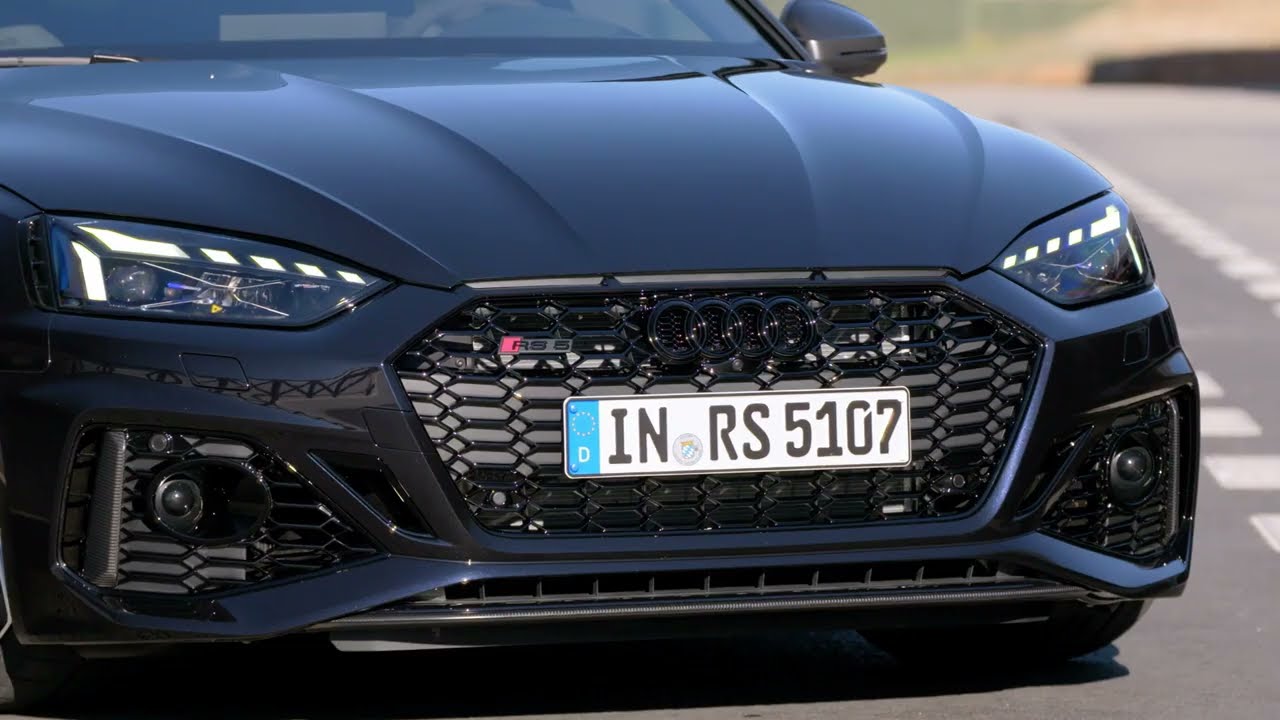 Exclusive footage: 2023 Audi RS 5 Sportback with the Competition Package 👹