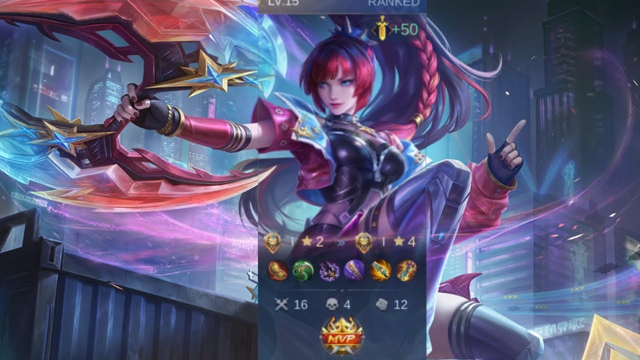From feeding to mvp...Hanabi META?! | MLBB Ranking