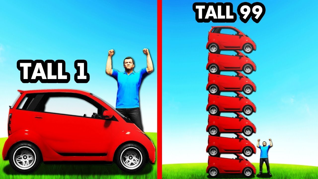 Creando EL AUTO MÁS ALTO En GTA 5
