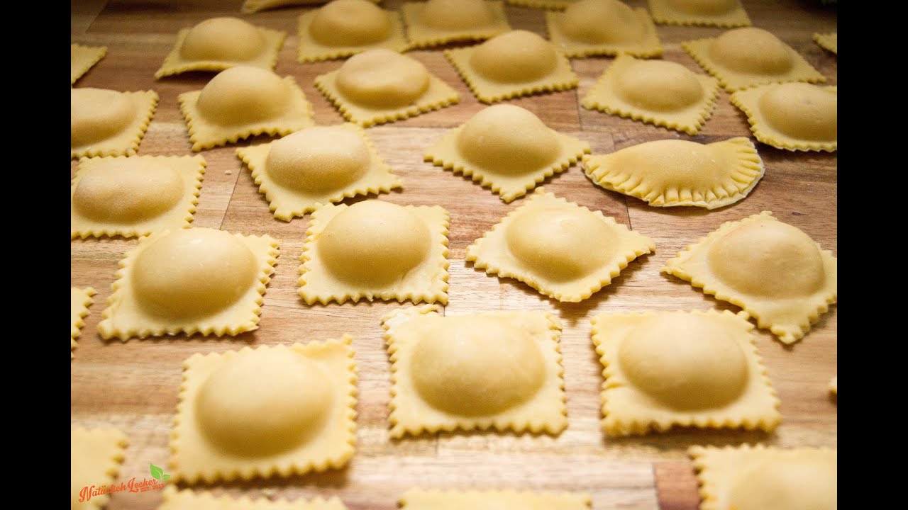 Ravioli mit Kürbisfüllung - Rezept und Anleitung