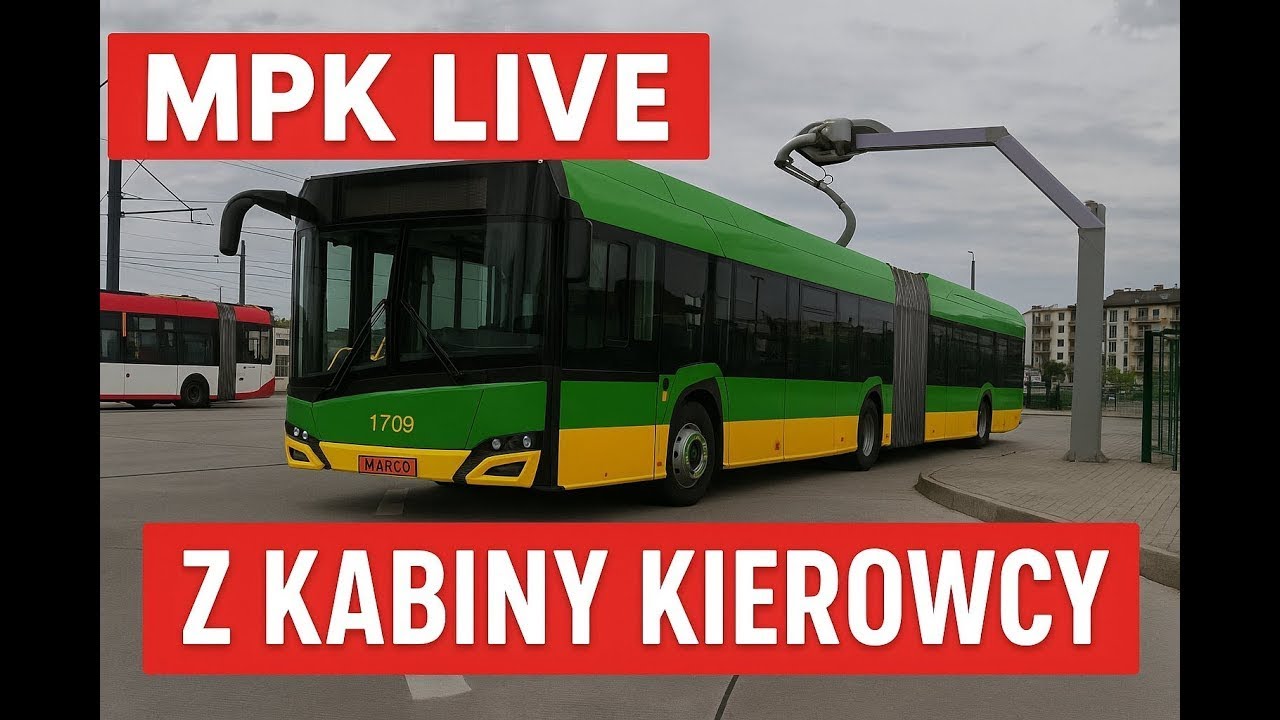 Na żywo z kabiny kierowcy MPK! 🚍 Miasto z innej perspektywy