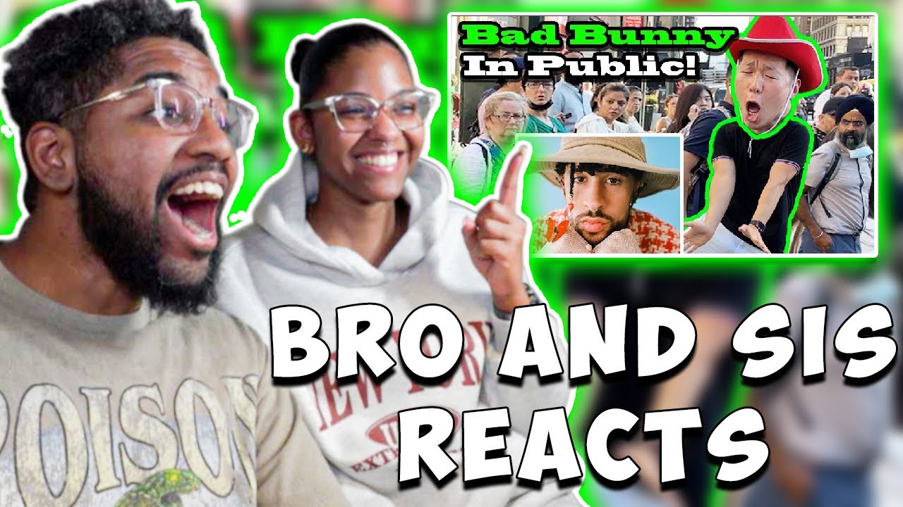 Best of BAD BUNNY - QPARK SINGING IN PUBLIC!! REACTION