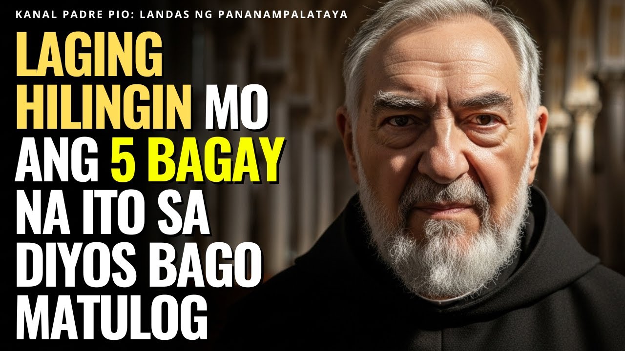 Humingi Ng Sampung Dasal Bago Matulog Para Agad Na Basbasan