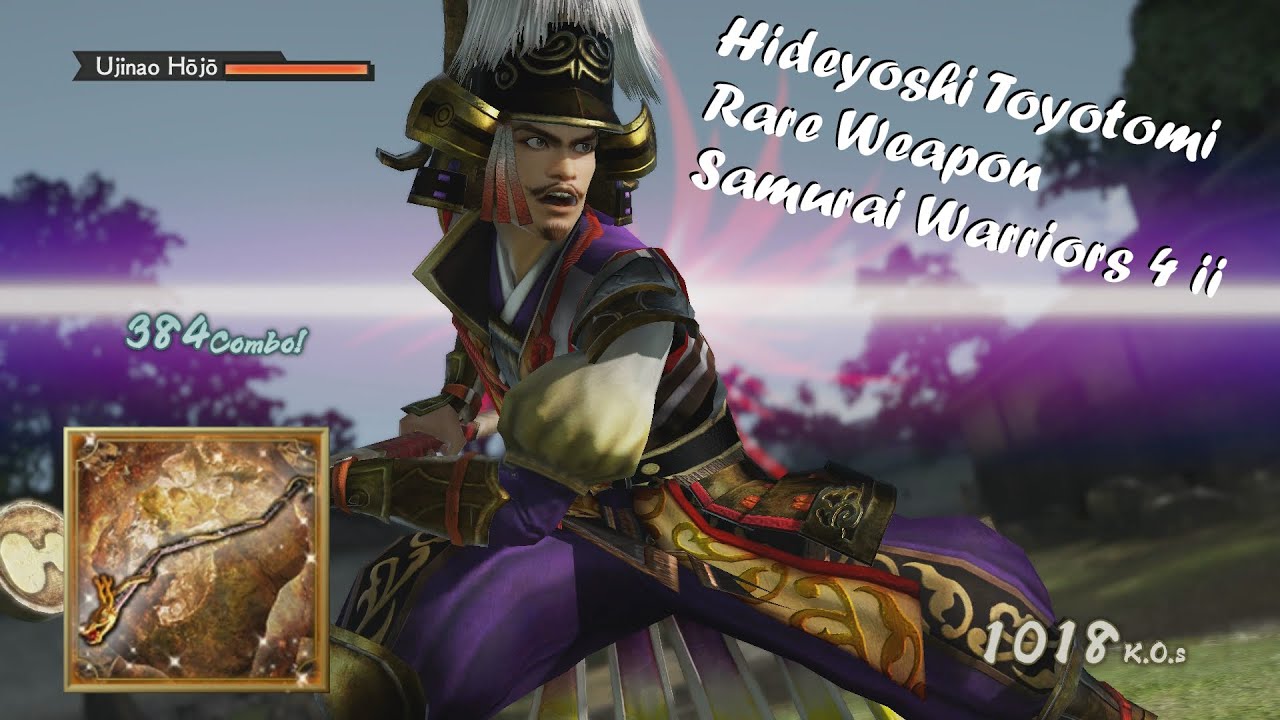 Hideyoshi Toyotomi Rare Weapon - Samurai Warriors 4 II