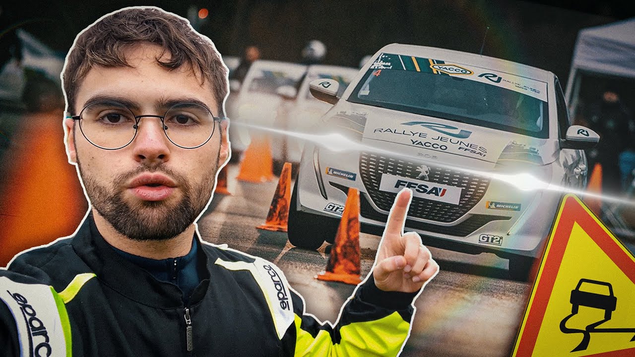 Je PARTICIPE aux détections RALLYE JEUNES FFSA YACCO ! Du frein à main à gogo ! 😈