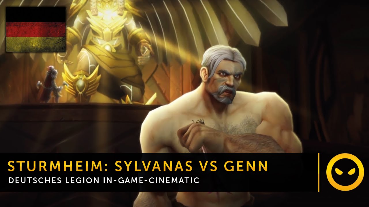 [DE] WoW Legion - In-Game-Cinematic: Sylvanas vs Genn in Sturmheim  | Vanion.eu