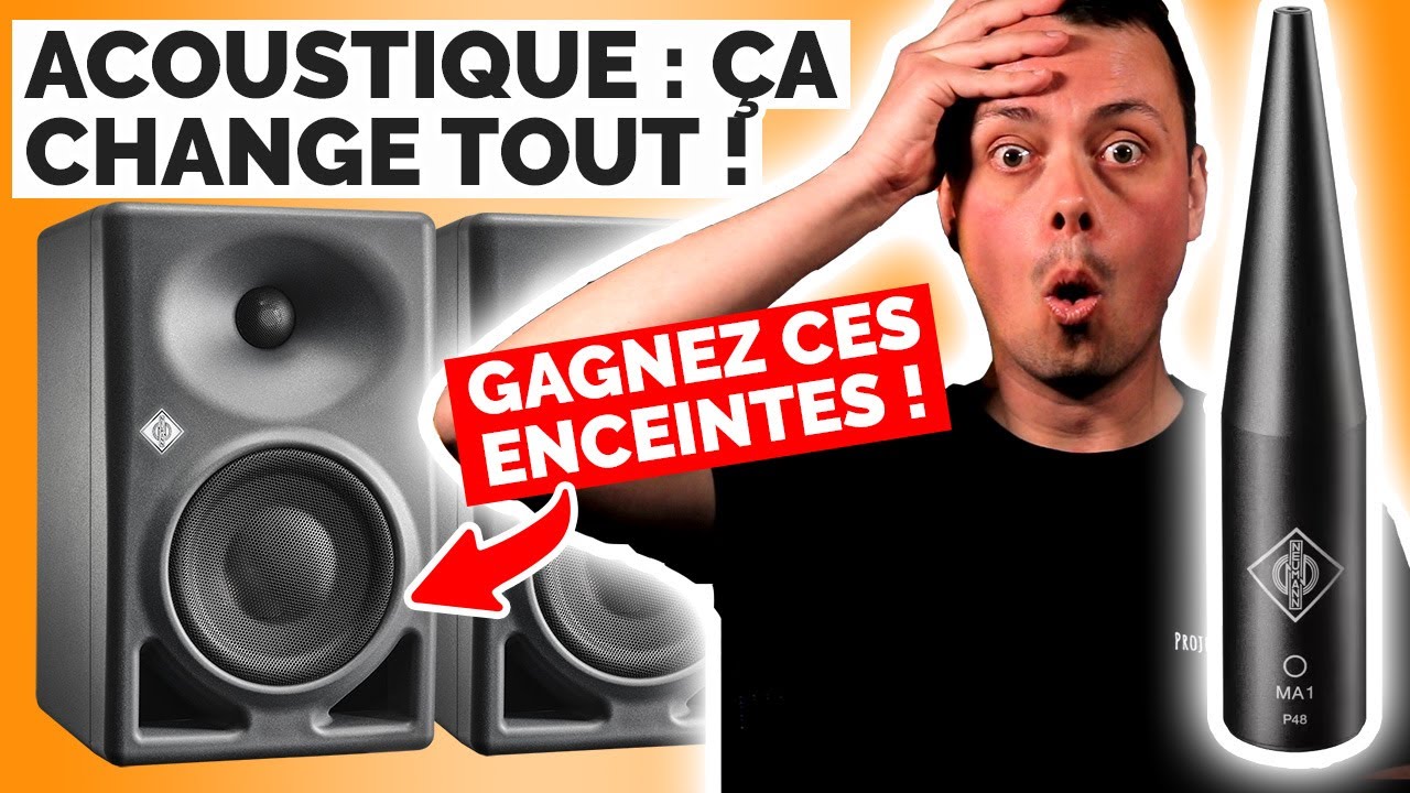 AMÉLIOREZ l’ACOUSTIQUE de votre STUDIO numériquement (+🎁 à gagner !)