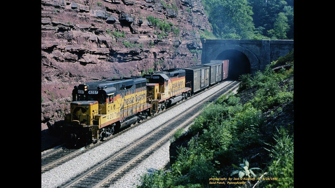 CHESSIE SYSTEM, The Final Days of pure Chessie power. 1989/90. Part III