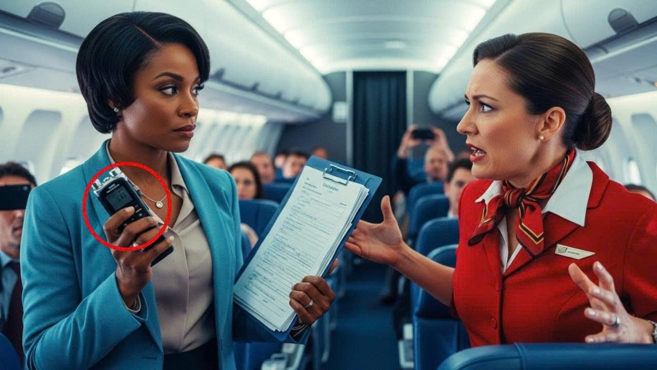 Humili&eacute;e dans son propre avion, la PDG r&eacute;pond d&rsquo;un geste inattendu