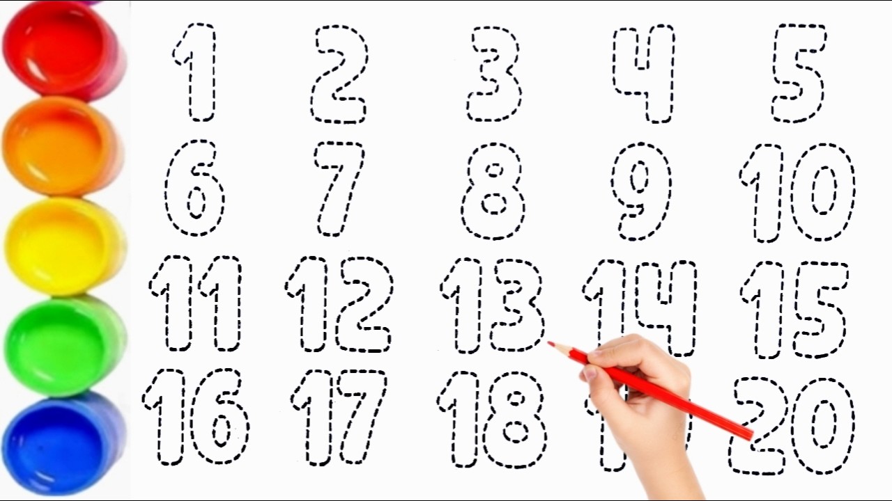 Learn to counting 1 to 100, 1 to 100 counting, One two three, 1234 numbers song, 123 ki ginti,77