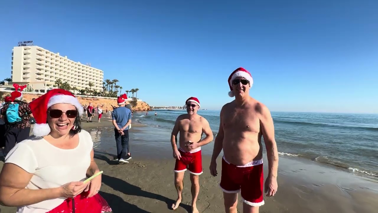 La Zenia beach Christmas Day 2023