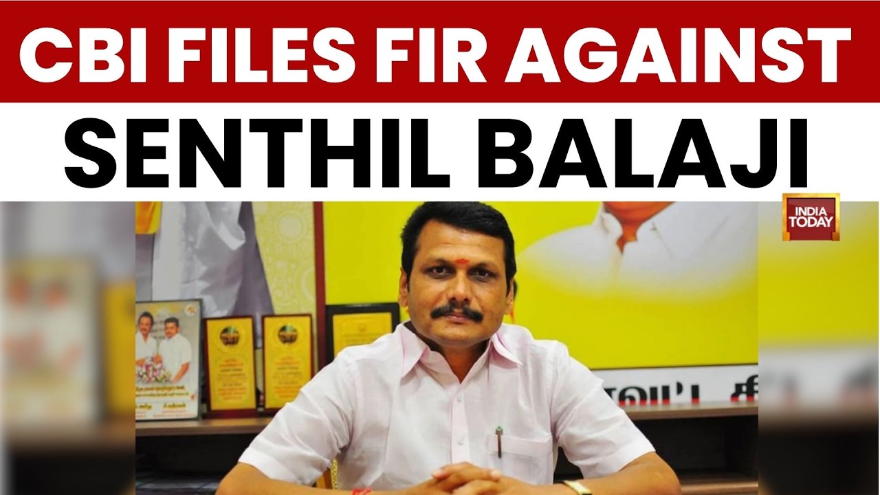 Tamil Nadu: CBI Registers FIR In Rs 397-Crore TN Transformer Scam Linked To Senthil Balaji | DMK