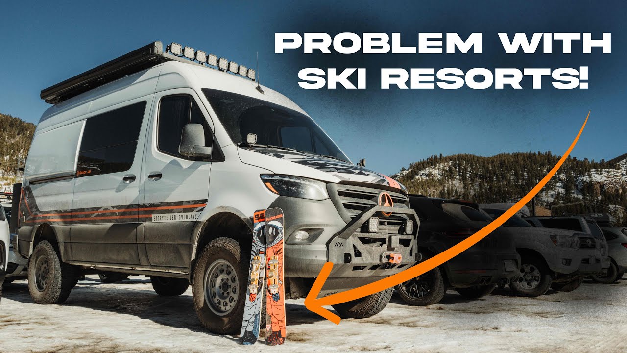 The Problem with Ski Resorts... | First Day of Skiboarding!