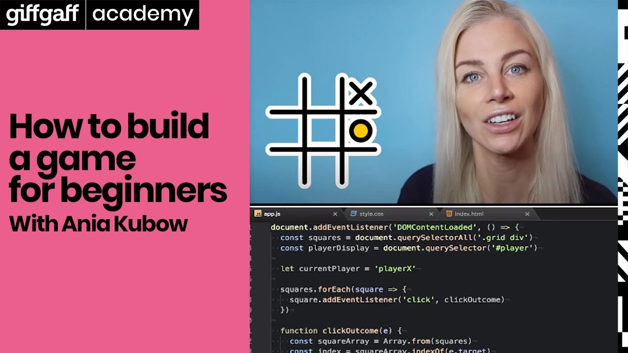 How to build a video game for beginners | giffgaff