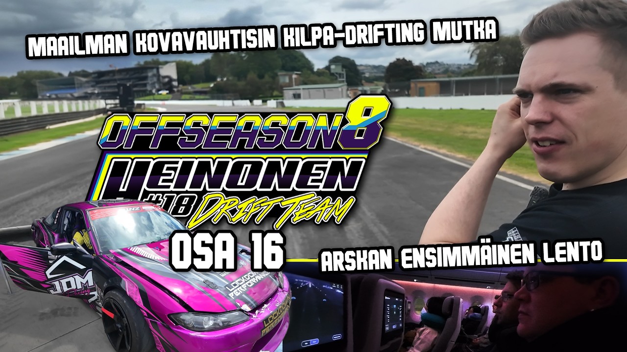 Heinonen Drift Team OFFSEASON 8: 16 #NEWZEALAND 1/2