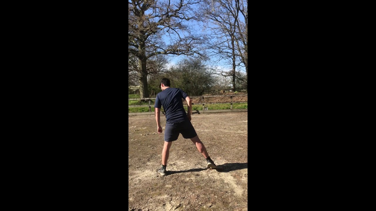 Spin Bowling- Bowling platform, Front Leg Brace & Drive