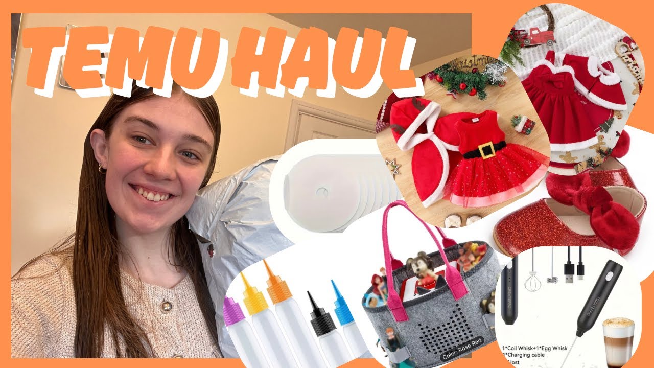 Temu Children’s Christmas Outfit + Random Items 🎅🎄 