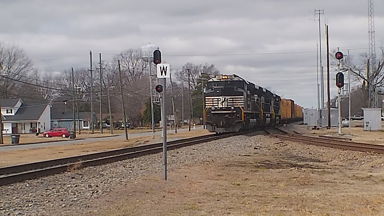 Railfanning Selma, NC 2/16/2026