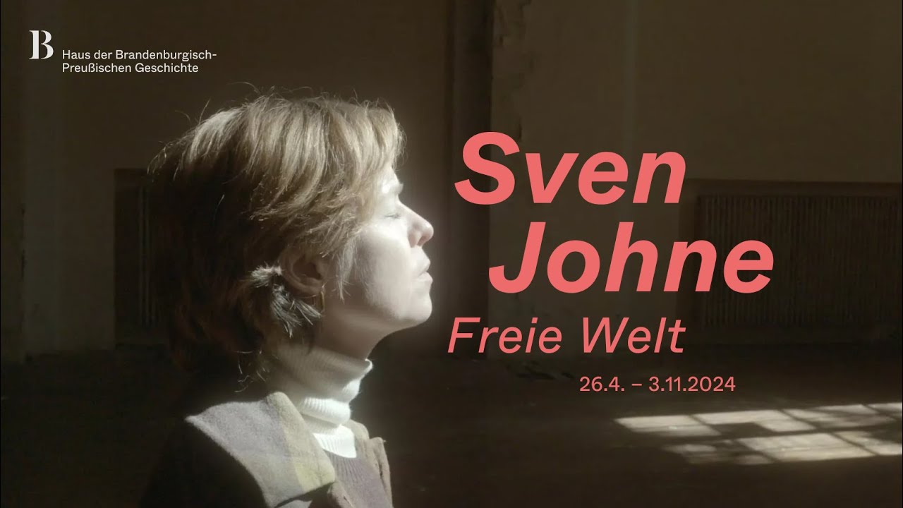 Interview mit Sven Johne zur Eröffnung von Sven Johne. Freie Welt